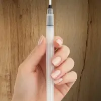 Набор кистей для каллиграфии, синтетика, 3 штуки: № 1, 2, 3, круглые, с резервуаром для воды, туши, чернил