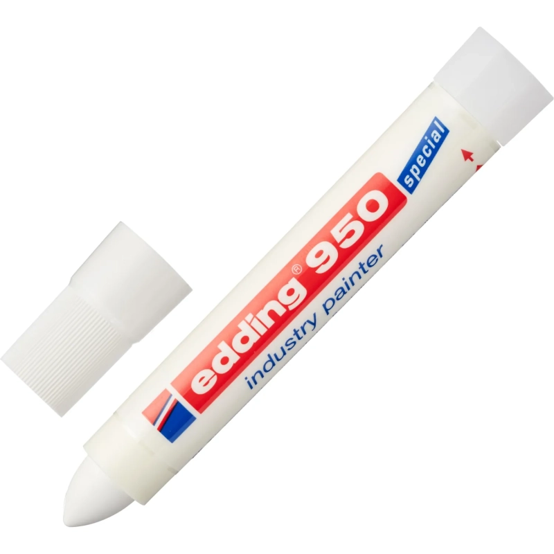 Маркер промышленный для промышленной графики EDDING E-950/49 белый 10мм