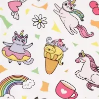 Наклейки альбом «Кавайные коты», 100 стикеров, 8 стр.