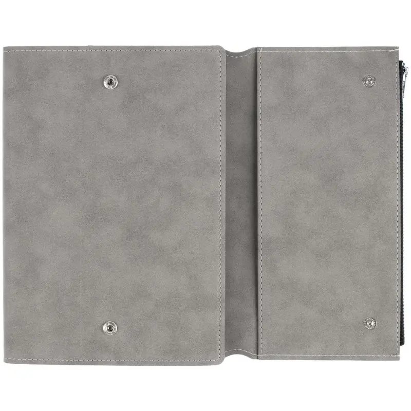 Ежедневник Grace на заказ, недатированный, серый