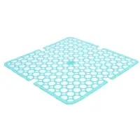 Коврик в раковину противоскользящий тм VETTA Кругляш, 27,5х27,5см, ПВХ, 4 цвета