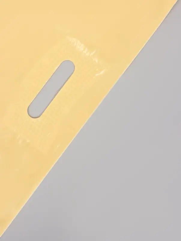 Пакет полиэтиленовый с вырубной ручкой, Кофе с молоком 40&times;50 см, 60 мкм