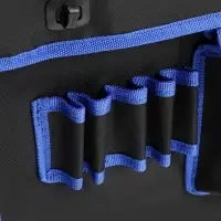Сумка для инструментов ТУНДРА, карман и 5 петель, 2 отделения, ремень, 360&times;280&times;130 мм