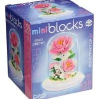 UNICON Конструктор Mini Blocks Розы 158 деталей, свет UNICON Конструктор Mini Blocks Розы 158 деталей, свет