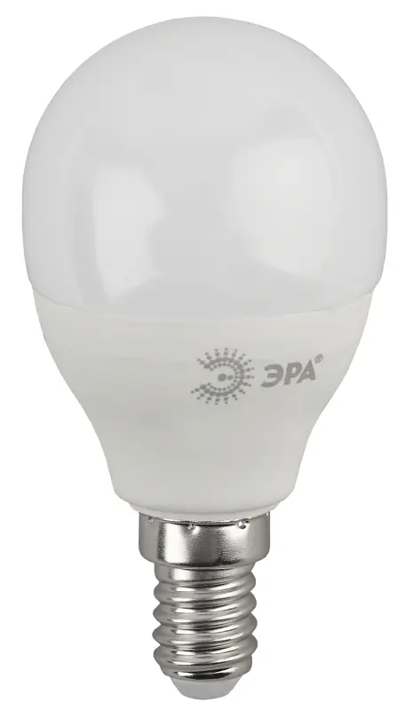 Лампа светодиодная LED 10 Вт 800Лм 4000К шар нейтральный E14 220-240В LED P45-10W-840-E14 Red Line