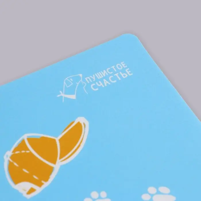 Коврик под миску &laquo;Еда&raquo; 43х28 см