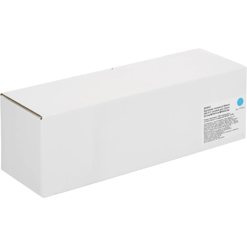 Картридж лазерный Retech 054 H C гол.для Canon 621Cw/MF641Cw/MF643Cdw