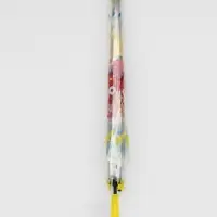 Зонт - трость детский &laquo;Дракоша в космосе&raquo;, полуавтоматический, 8 спиц, R=42/47 см, d=84 см, прозрачный