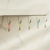 Держатели для полотенец тм VETTA, сталь Q195, ПВХ, нейлон, 5шт