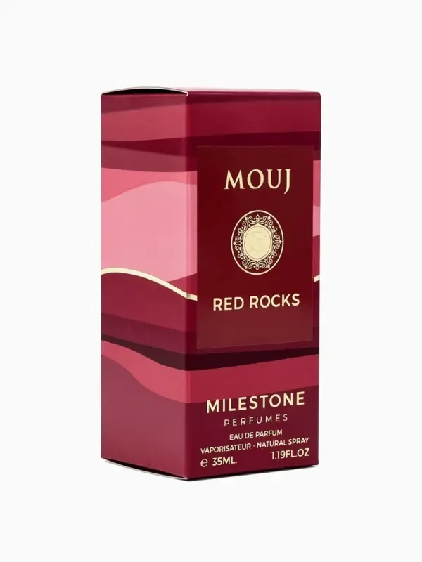 Парфюмерная вода женская Milestone MOUJ RED ROCKS, 35 мл (по мотивам Amouage Crimson Rocks)