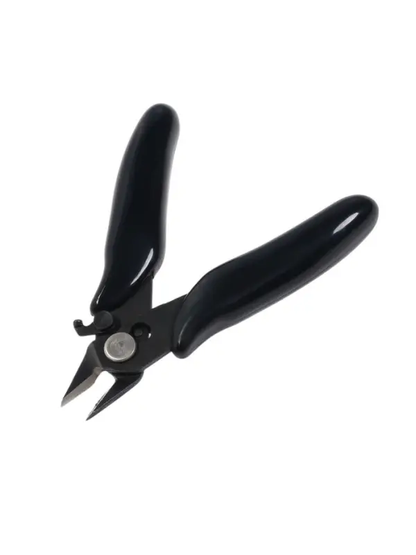 Бокорезы для электроники ТУНДРА mini, нержавеющая сталь, пластиковые рукоятки, 90 мм