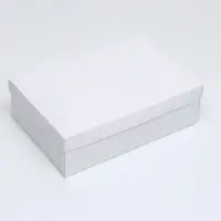 Коробка подарочная складная, упаковка, &laquo;Белая&raquo;, 30&times;20&times;9 см