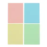 Набор блоков с липким краем, 38&times;51 мм, 4 по 50 листов