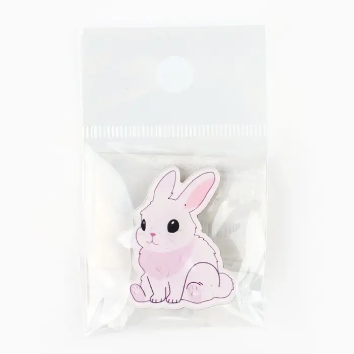 Заколка для волос «Зайчик», 3,2 х 3,9 х 1 см Заколка для волос «Зайчик», 3,2 х 3,9 х 1 см