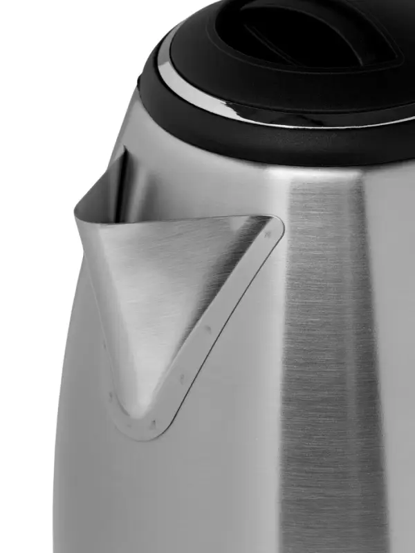 Чайник электрический Happy panda HP-2134, металл, 1.8 л, 1800 Вт, серый