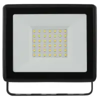 Прожектор светодиодный ДО-50 Вт 6500К 4000 Лм IP65 черный 50w холодный 200-240В LPR-023-0-65K-050