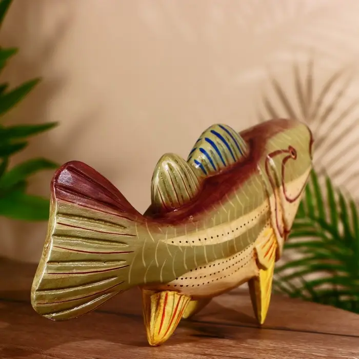 Сувенир  Сувенир "Рыба" дерево 35 см