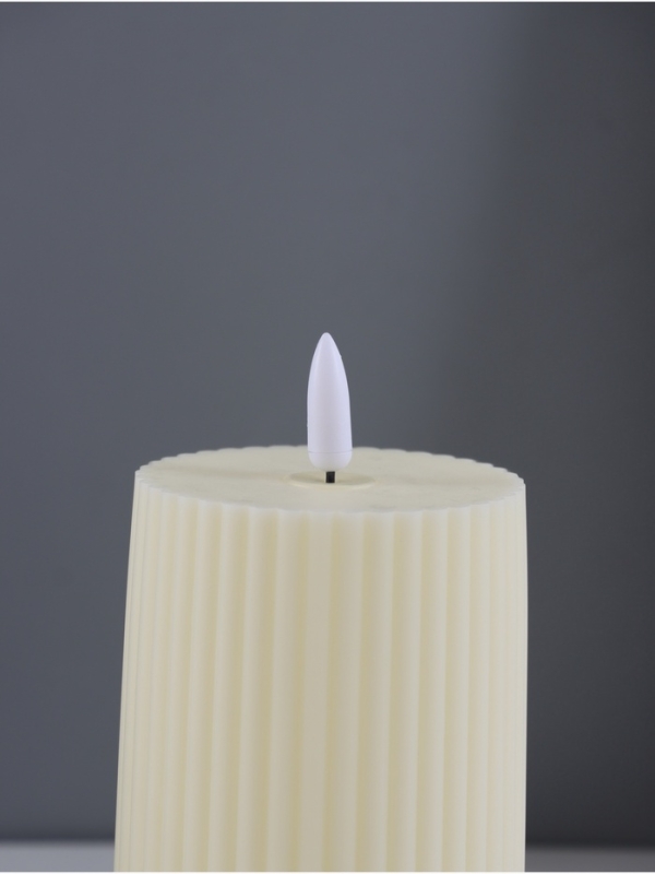 Ночник свеча Ночник свеча "Уют" LED 3xААА белый 7,5х7,5х12,5см