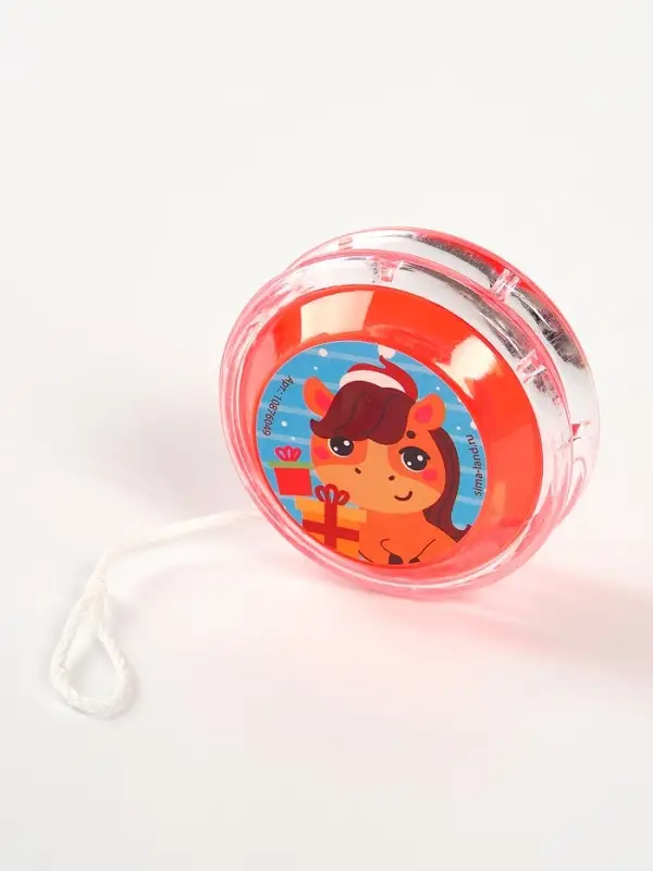 Йо-Йо «Веселье» лошадка, d= 5,5 см Йо-Йо «Веселье» лошадка, d= 5,5 см