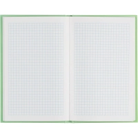 Бизнес-тетрадь А5,80л,7БЦ мат.лам,тон.бл,кл, Attache Bright colours лайм