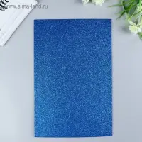 Фоамиран глиттерный Magic 4 Hobby 2 мм цв. синий, 20х30 см Фоамиран глиттерный Magic 4 Hobby 2 мм цв. синий, 20х30 см