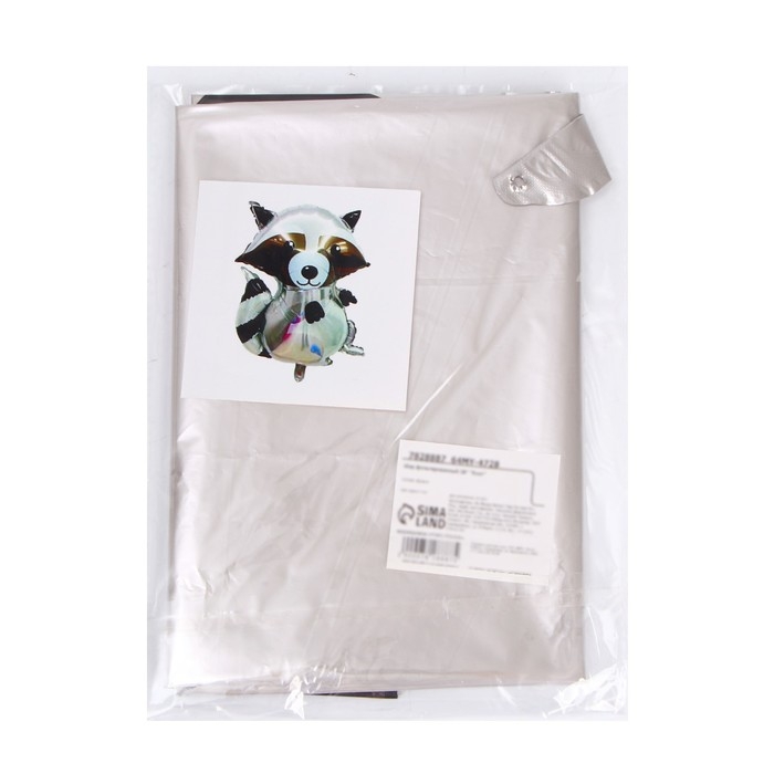 Шар фольгированный 28" &laquo;Енот&raquo;