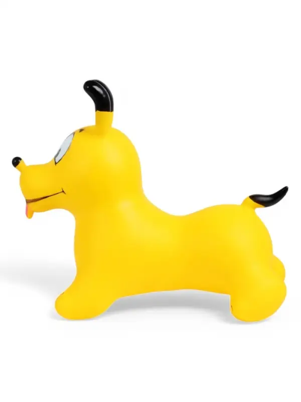 Попрыгун ZABIAKA &laquo;Собачка&raquo;, 56&times;32&times;53 см, жёлтый