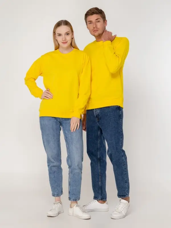 Толстовка Unit Toima, желтая, размер XS Толстовка Unit Toima, желтая, размер XS