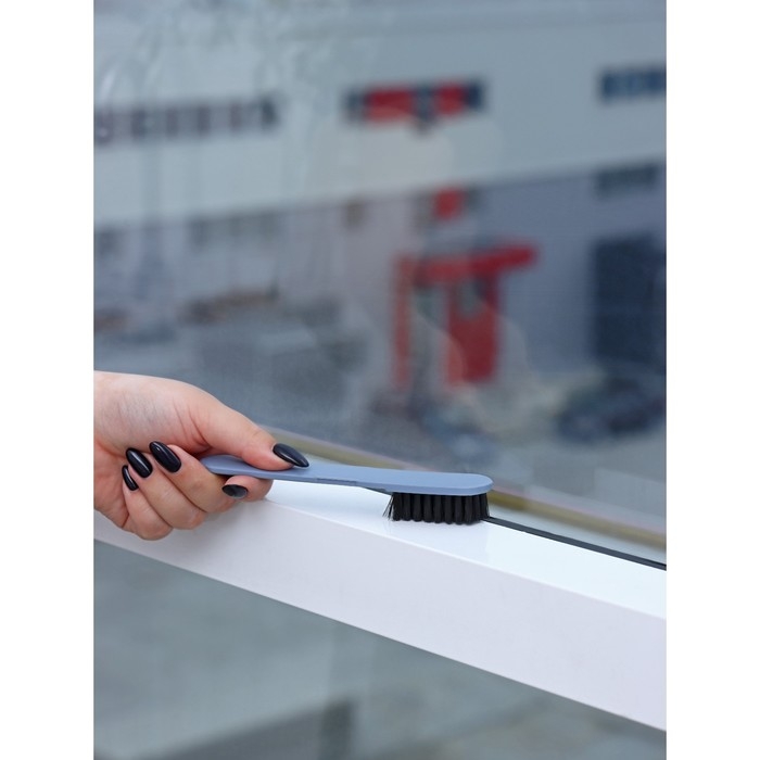 Щётка для окон Raccoon, длина 44 см, велюровая насадка 18,2×6,5 см, щётка для одежды 18,2×2 см, пластиковая щётка 2×14,5 см, силиконовый сгон 18,2 см Щётка для окон Raccoon, длина 44 см, велюровая насадка 18,2×6,5 см, щётка для одежды 18,2×2 см, пластиковая щётка 2×14,5 см, силиконовый сгон 18,2 см