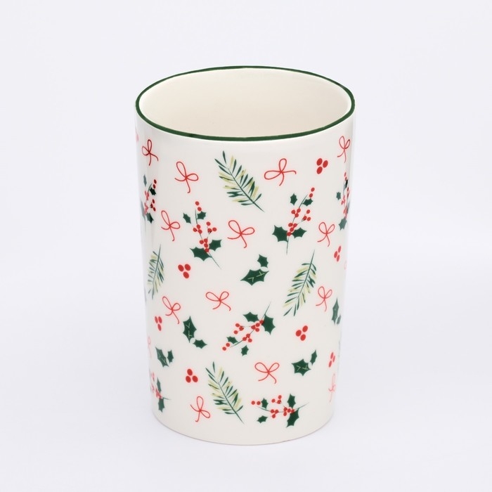 Новый год. Кружка «Зимние узоры», 385 мл Новый год. Кружка «Зимние узоры», 385 мл