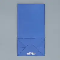 Пакет подарочный без ручек «С Новым Годом», синий, с тиснением, 10×19.5×7 см