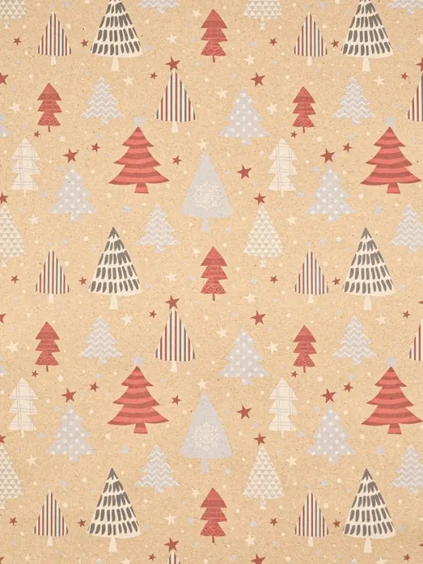 Набор упаковочной бумаги &laquo;Новогодняя&raquo;, 4 листа, 70 &times; 100 см