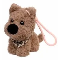 Мягкая игрушка "Милый пёсик" на подвесе МИКС, 13 см