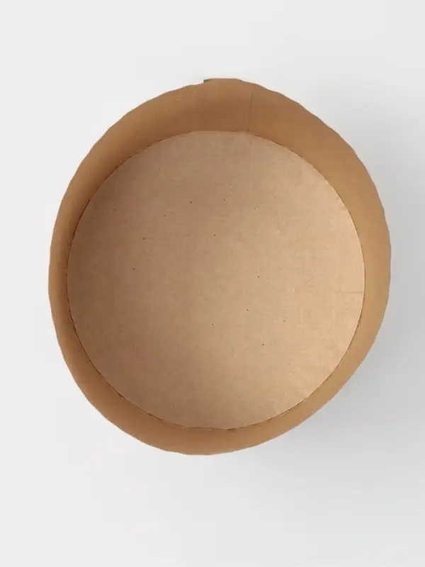 Формы для выпечки кулича бумажные &laquo;ХВ яйцо&raquo;, одноразовые, набор 10 шт., 13.4&times;9.5 см, коричневые