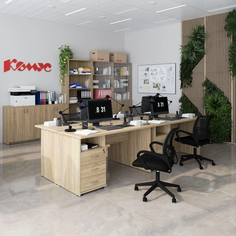 Стол Easy One 908865 дуб сонома Ш1600 Г730