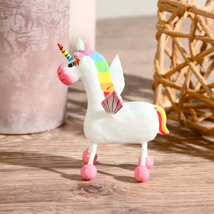 Сувенир дерево "Единорожик" 6х9х5 см Сувенир дерево "Единорожик" 6х9х5 см