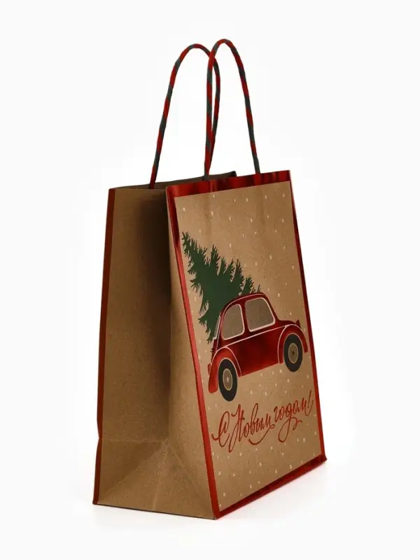 Набор подарочных пакетов &laquo;Подарок&raquo;, 3 шт,  25&times;4&times;30.5 см, 30&times;40&times;11,5 см, 18&times;23&times;10 см