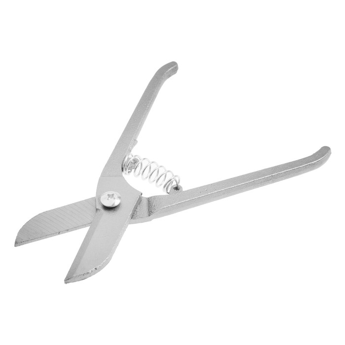 Ножницы по металлу ЛОМ, металлические рукоятки, прямой рез, 200 мм Ножницы по металлу ЛОМ, металлические рукоятки, прямой рез, 200 мм