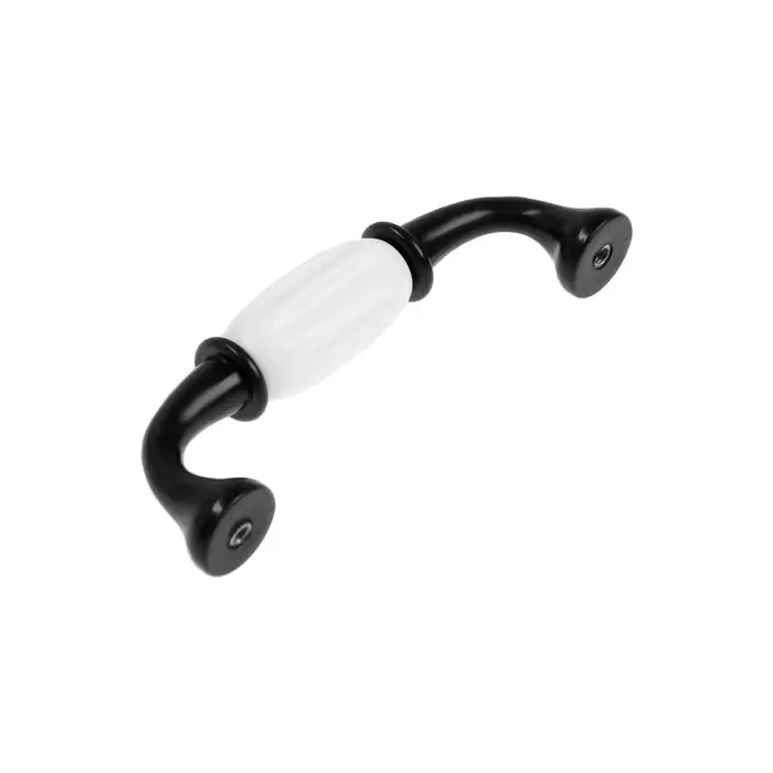 Ручка-скоба CAPPIO RSC012, пластик, м/о 96 мм, цвет черный Ручка-скоба CAPPIO RSC012, пластик, м/о 96 мм, цвет черный