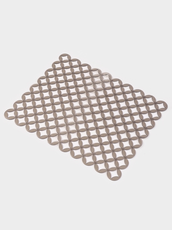 Коврик в раковину Доляна «Кико», 24×30 см, серый Коврик в раковину Доляна «Кико», 24×30 см, серый