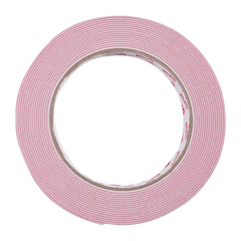 Лента клейкая двусторонняя AVS SCH-015 15 mm x 5 m вспененная основа (белая)