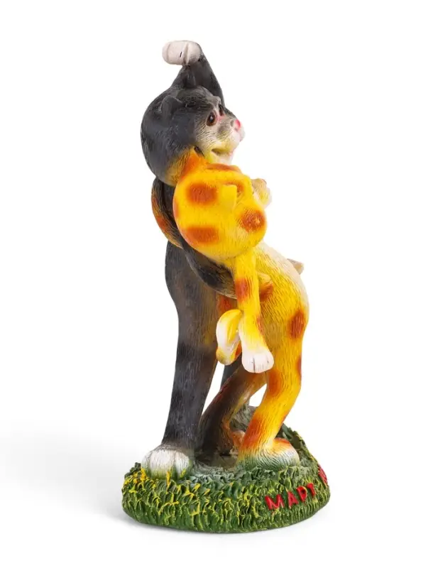 Садовая фигура из полистоуна &laquo;Кошки&raquo;, 18&times;12&times;32 см