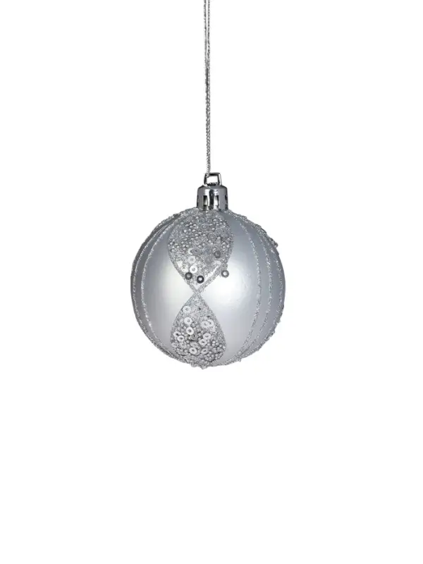 Ёлочные игрушки &laquo;Хоровод&raquo;, шары новогодние, d=2.5 и 5.5 см, набор 33 шт.