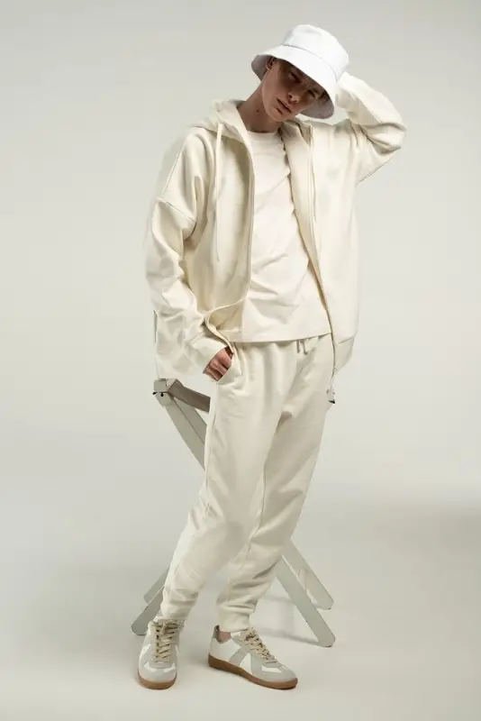 Толстовка унисекс H3, молочно-белая, размер XL/XXL Толстовка унисекс H3, молочно-белая, размер XL/XXL