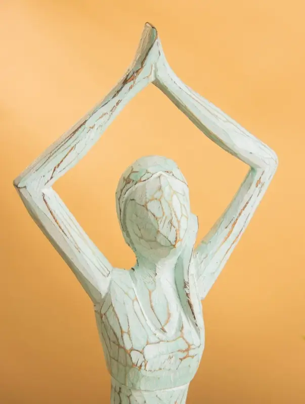 Сувенир &laquo;Медитация&raquo;, 22&times;10&times;35 см, дерево, мятный