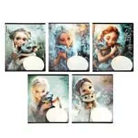Тетрадь 12 листов в клетку ErichKrause Magic Pet, 60 г/м&sup2;, обложка мелованный картон, МИКС