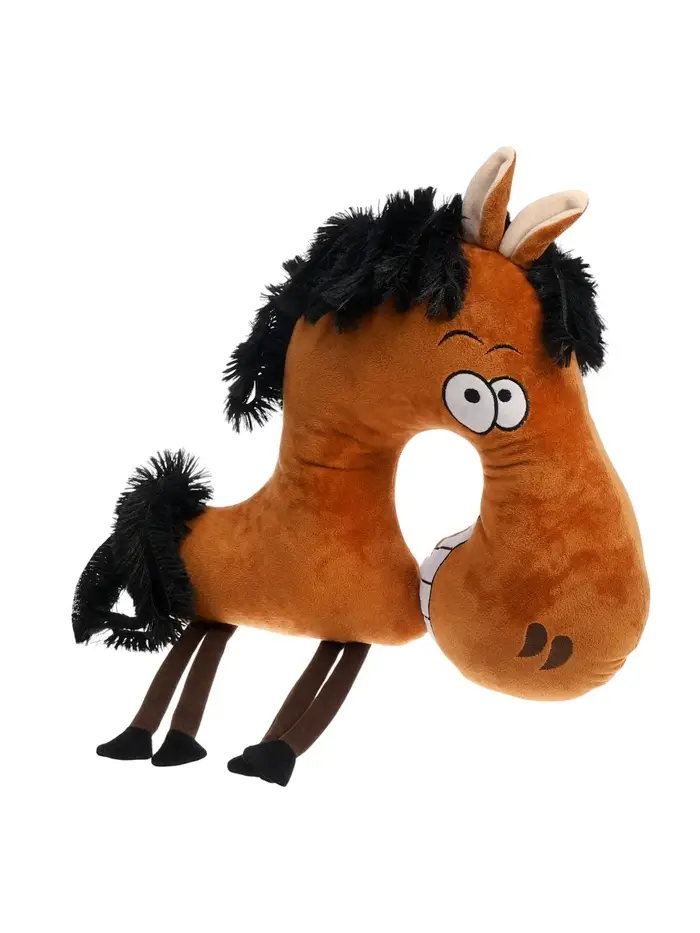 Мягкая игрушка «Конь Смайл», 37 см, МИКС Мягкая игрушка «Конь Смайл», 37 см, МИКС