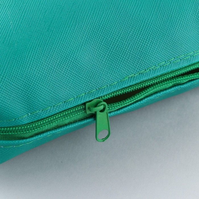 Аптечка дорожная из искусственной кожи  Аптечка дорожная из искусственной кожи "FIRST AID KIT", 14*10*5 см, зеленый цвет