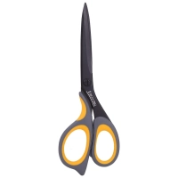 Ножницы Deli E77757 Ergo универс 210мм ручки с резин вставкой сталь серый