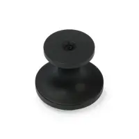 Ручка-кнопка CAPPIO RK148, d=30 мм, цвет черный